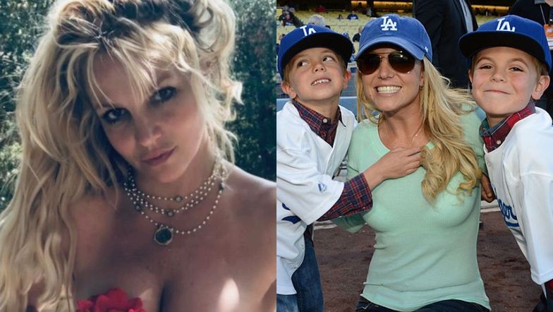 Britney Spears publikuje zdjęcie topless i rozprawia o pewności siebie. Po chwili zwróciła się do SYNÓW