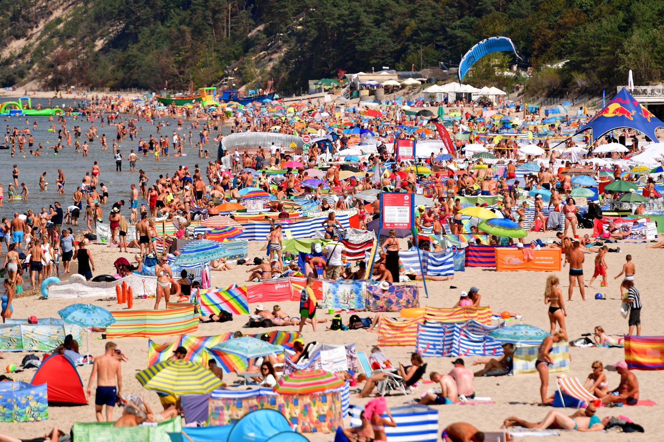 Plaża w Międzyzdrojach 