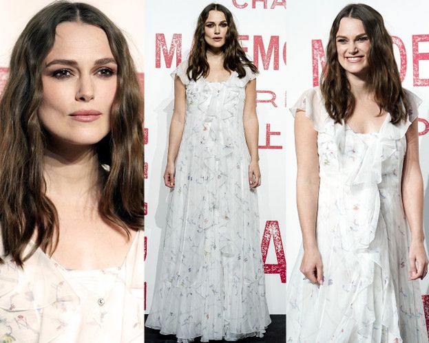 Keira Knightley podsyca plotki o ciąży na chińskiej ściance