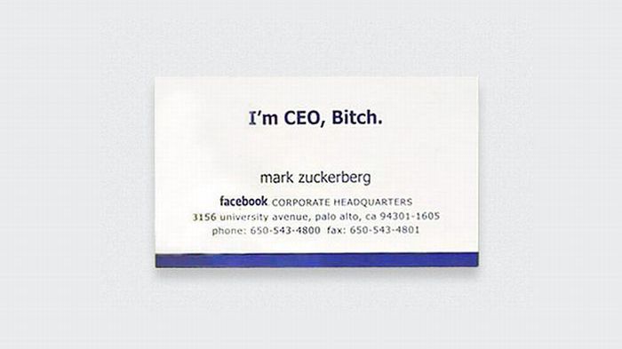 10 wizytówek sławnych i potężnych tego świata 1