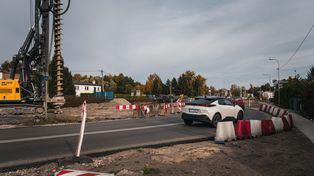 Od czwartku zmiany na Olsztyńskiej. Samochody pojadą tymczasową drogą