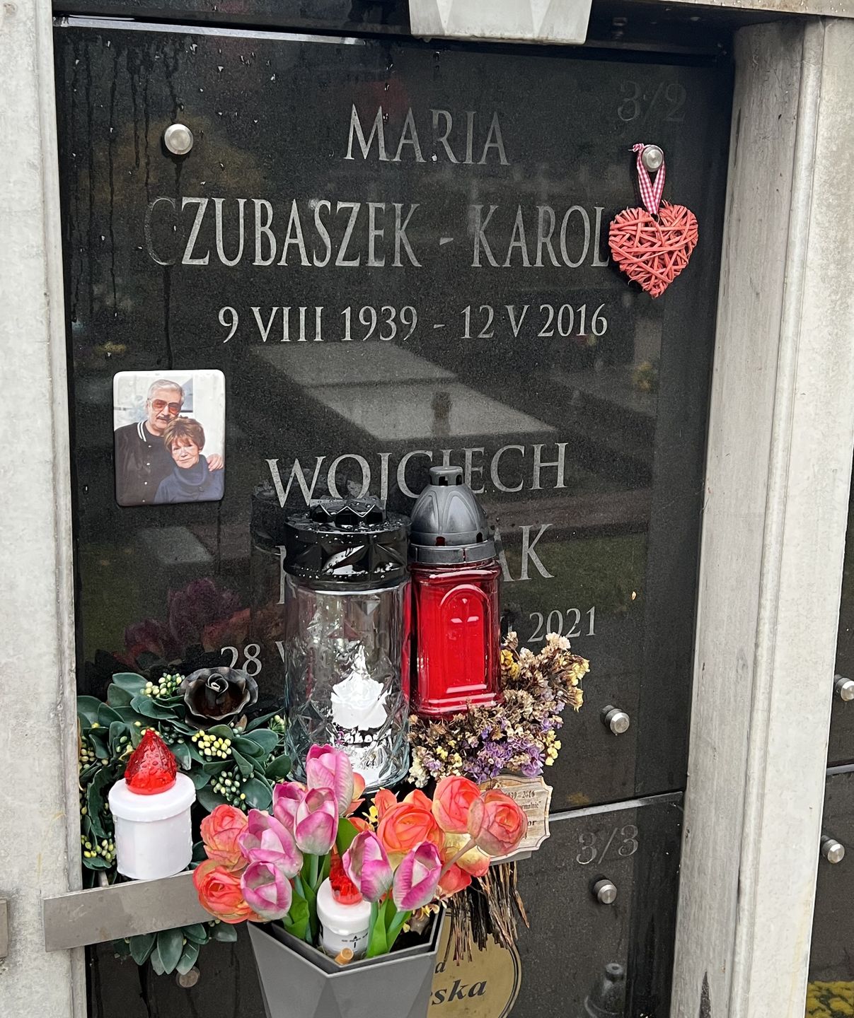 Grób Marii Czubaszek 