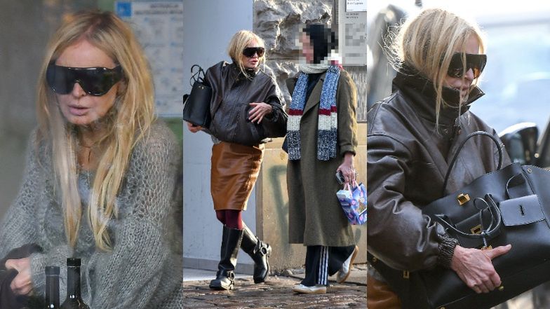 Monika Olejnik przyłapana na mieście