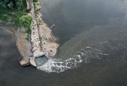 Awaria "Czajki". Wody Polskie podały, ile metrów sześc. ścieków trafiło we wtorek do Wisły