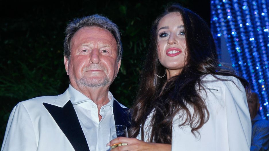 Patrycja Tuchlińska i Józef Wojciechowski wybrali się na wieczorny mecz