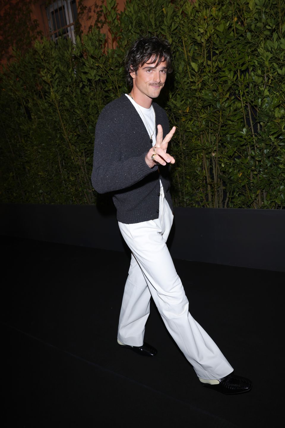 Gwiazdy pozują na pokazie Bottega Veneta