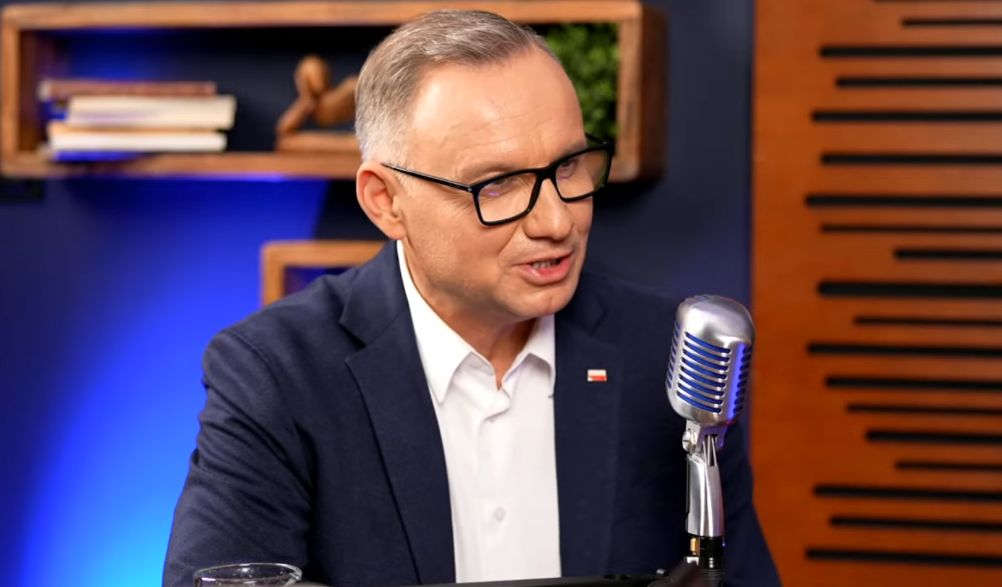 Andrzej Duda w rozmowie z Bogdanem Rymanowskim