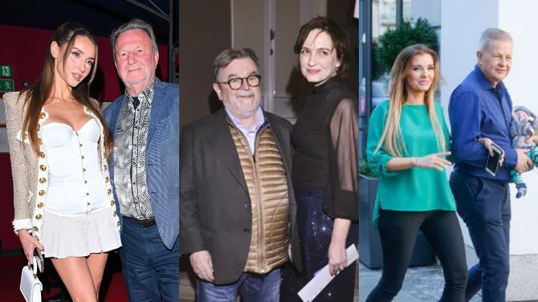 Te pary dzieli duża różnica wieku 