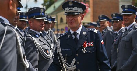 Pożegnanie Komendanta Głównego Policji. Był bohaterem wielu memów