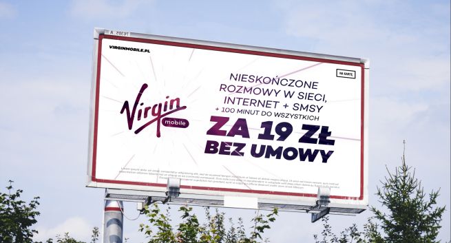 Virgin Mobile: rozmowy bez limitu do Virgin Mobile i Play w pakiecie za 19 zł