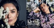 Romantyczna Salma Hayek na okładce "The Edit"