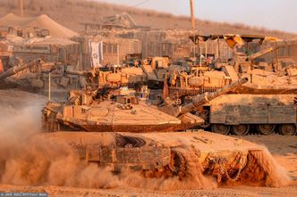 "Gaza płonie". Izraelskie czołgi wjechały do miasta