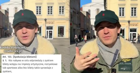 Odsprzedawanie biletów nielegalne? Prawnik: "To naleciałość czasów PRL-u"