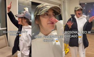 Szok i niedowierzanie! Blanka usłyszała swój hit w radiu w Chicago: "I to nie jest polish community place. To jest zwykły DRYBAR" (WIDEO)
