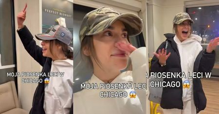 Szok i niedowierzanie! Blanka usłyszała swój hit w radiu w Chicago: "I to nie jest polish community place. To jest zwykły DRYBAR" (WIDEO)