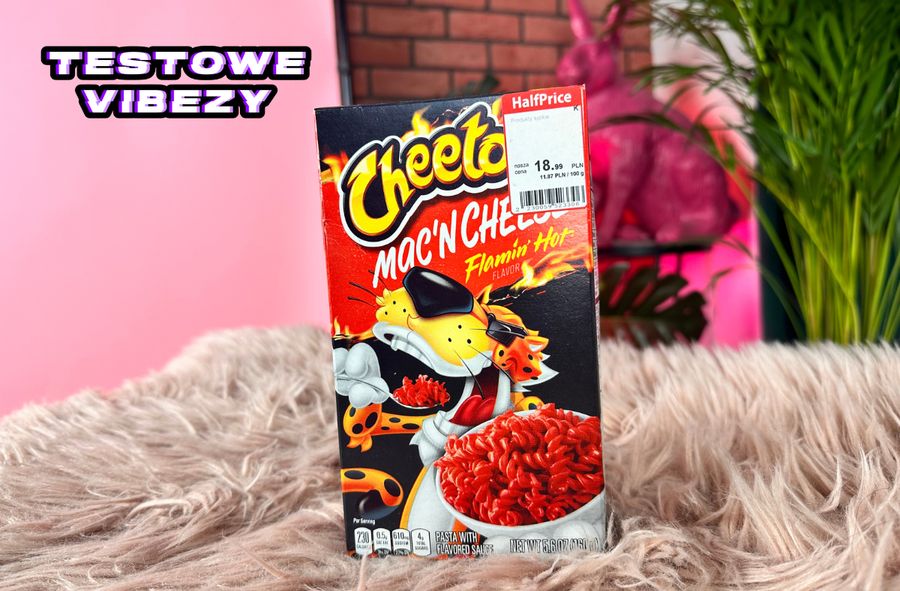 Testowe Vibezy: Cheetos Mac'n Cheese Flamin' Hot