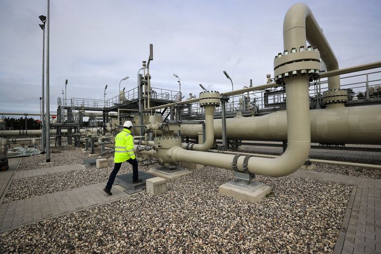 The $11 Billion Nord Stream 2 Gas Link Which Is Challenging Transatlantic AlliancesA worker inspects pipework at the Nord Stream 2 gas pipeline landing facility on the Baltic Sea coastline in Lubmin, Germany, on Wednesday, Nov. 5, 2020. Chancellor Angela Merkels district on the Baltic coast was the site of the last major Soviet military project in communist East Germany and is now at the center of a deepening rift between Cold War allies. Photographer: Alex Kraus/Bloomberg via Getty ImagesBloombergenergy, german, coast, european, coastal, markets, pipelines, industries, baltic, euro members, oil, gas, eastern european countries, e.u., eu, emea, business news, energy, natural resources, nuclear power