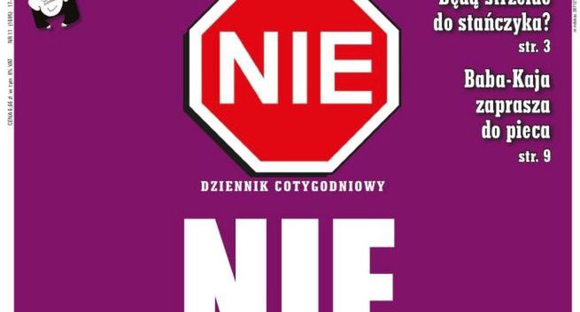 Tygodnik „Nie” znowu na Orlenie, na poczcie go już nie kupimy