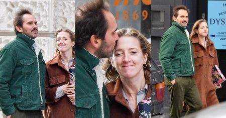 Zakochani Lara Gessler i Piotr Szeląg nie szczędzą sobie czułości podczas miejskiego spaceru (ZDJĘCIA)