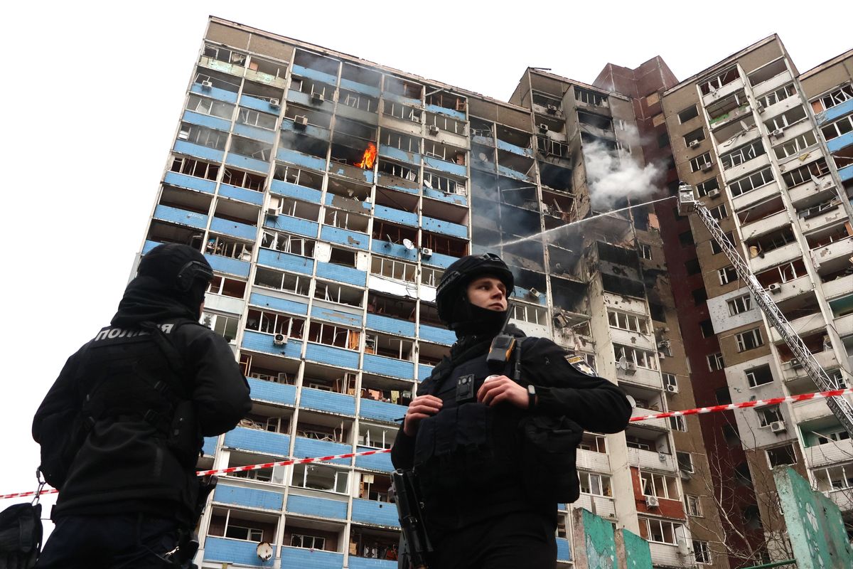 Policja w Kijowie