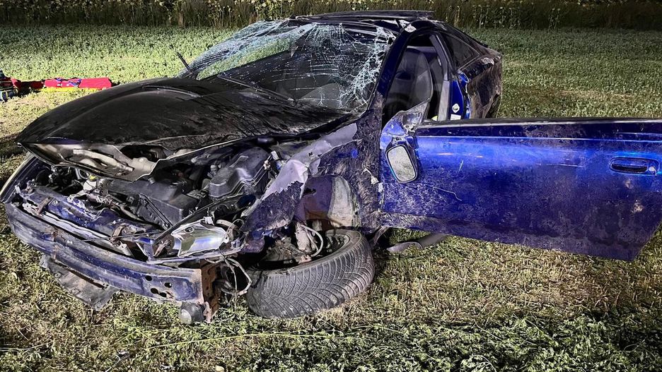 Groźny wypadek. Akcja służb trwała ponad 12 godzin