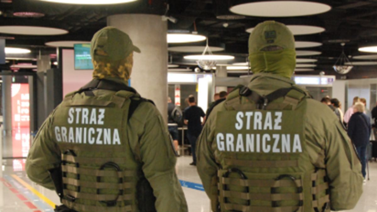 Straż Graniczna interweniowała na lotnisku.