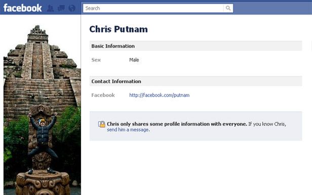 Chris Putnam na Facebooku