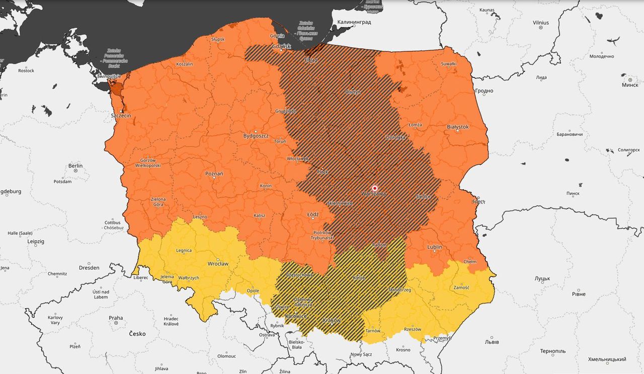 Sobota zapowiada się z bardzo silnym wiatrem 