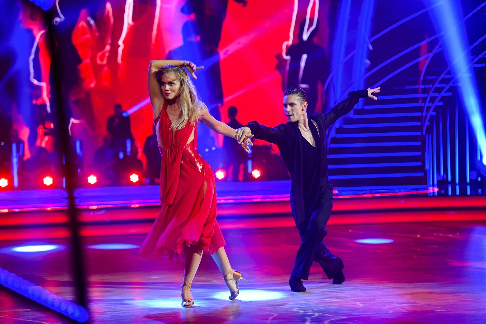 Agnieszka Kaczorowska i Filip Gurłacz