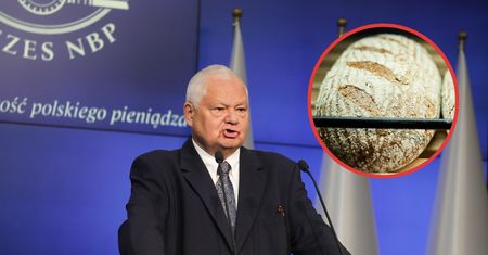 Adam Glapiński znów zaskoczył na konferencji: Skromnie jem chleb baltonowski. To nie żaden "podchleb"