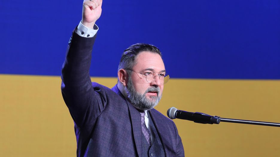Mykyta Poturajew
Warszawa, 27.03.2022. Ukrai�ski polityk Mykyta Poturajew przemawia na I Kongresie Partii Polska 2050, 27 bm. w Digital Knowledge Village w Warszawie. (aldg) PAP/Pawe� Supernak
Pawe� Supernak
1 1., Digital Knowledge Village w Warszawie, I, kongres, partia, partii, pierwszy, polityk, polityka, Polska 2050, programowy, Szymona Ho�owni