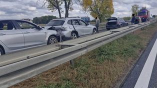 Karambol na S12. Są poważne utrudnienia w ruchu