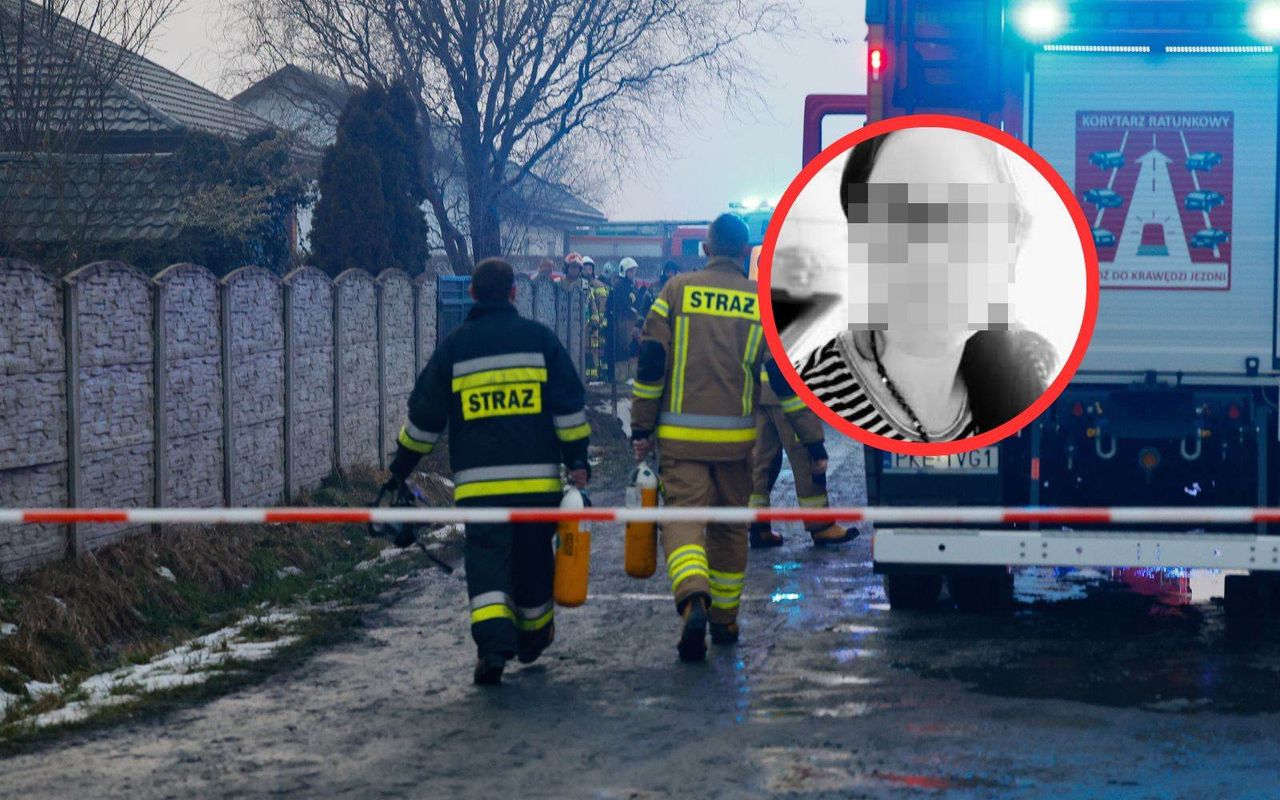 Matka zginęła z 11-letnim synkiem w pożarze. Śledztwo umorzone