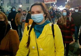 Klaudia Jachira pomaga protestującym i nie szczędzi słów wobec PiS: "Tchórze odpowiedzialni za wprowadzenie zbrodniczego prawa"
