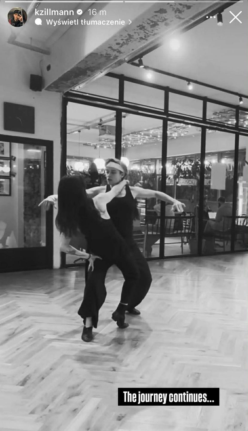 Katarzyna Zillmann i Janja Lesar w zmysłowym tańcu