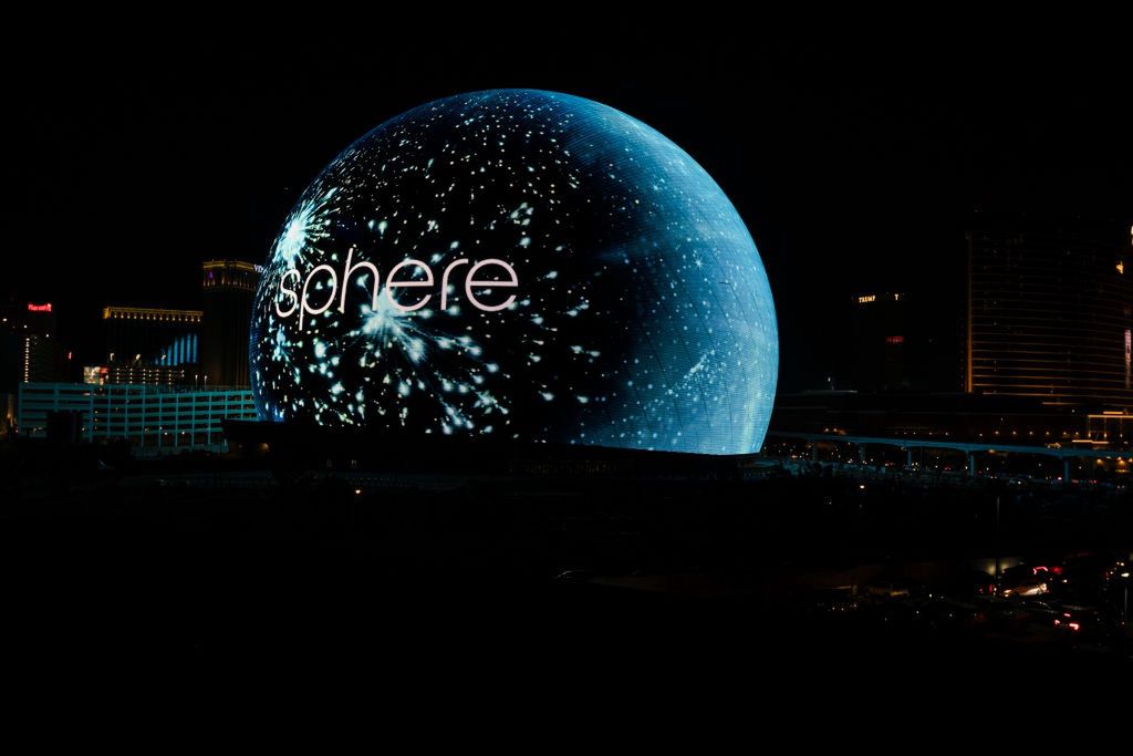 Kopuła Sphere już świeci. Przeprowadzono pierwsze testy