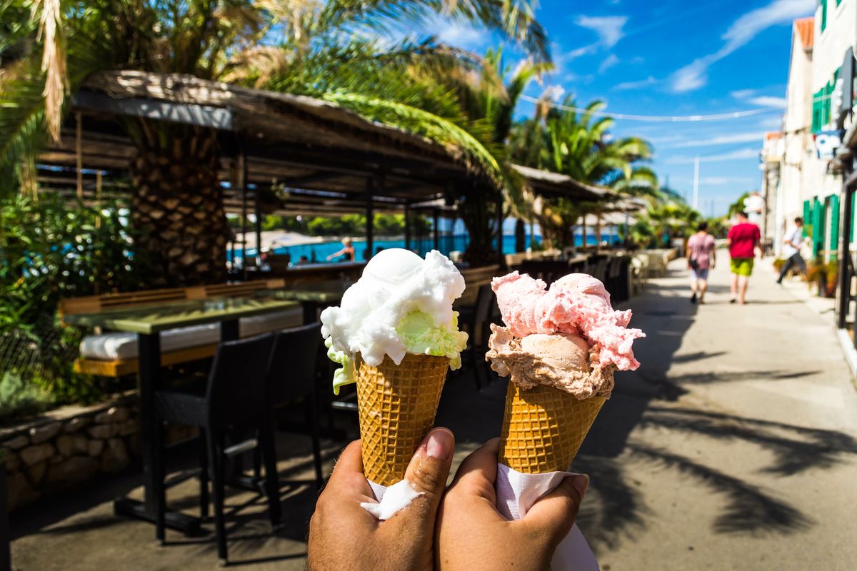 Ile kosztują lody w Chorwacji?