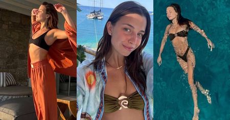 Julia Wieniawa wybyła poza Polskę. Wskoczyła w bikini i dokazuje na całego [ZDJĘCIA]