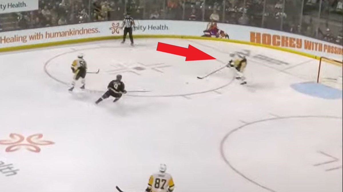 Kuriozalna bramka w meczu ligi NHL