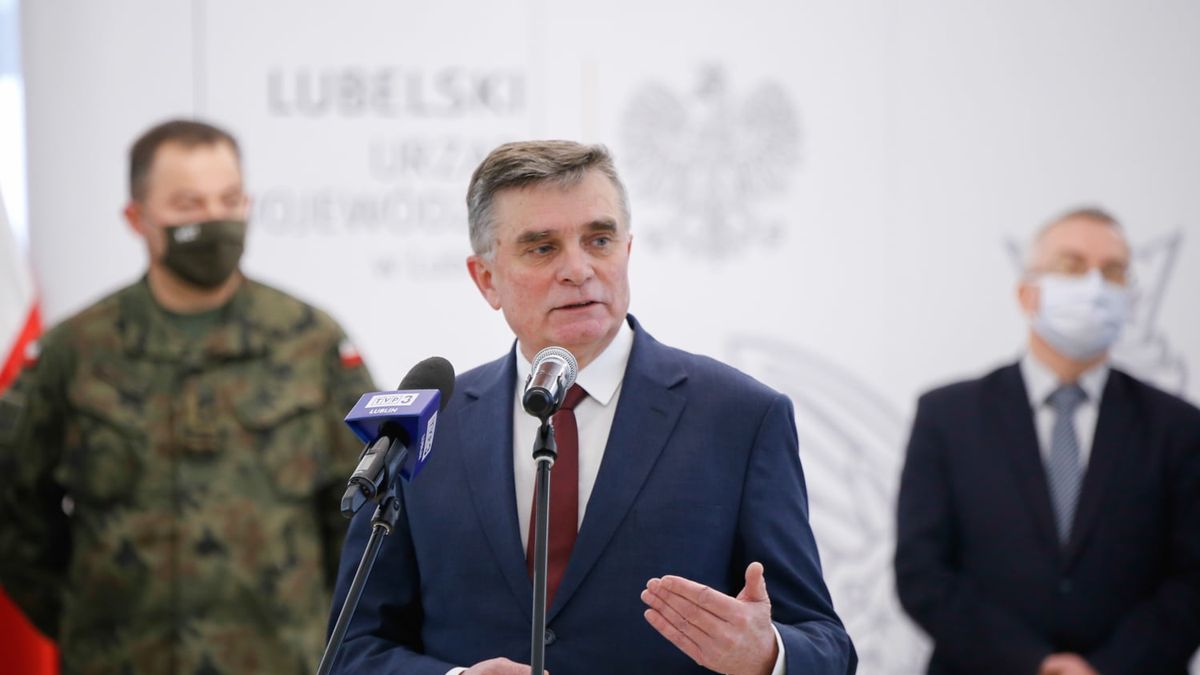Wojewoda lubelski Lech Sprawka
