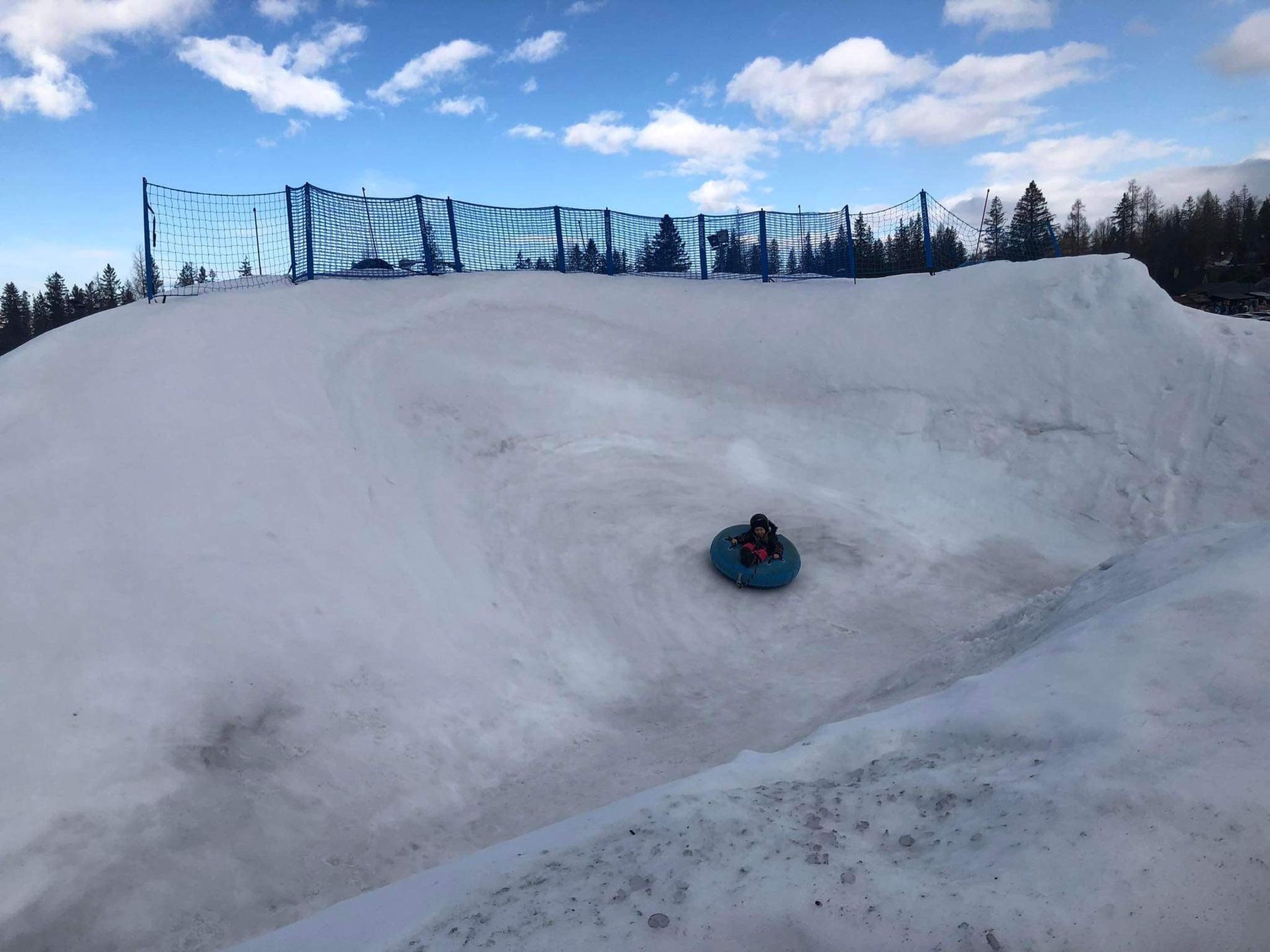 Snowtubing pod Wielką Krokwią