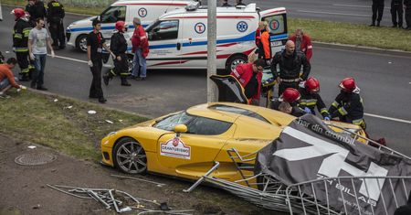 Gran Turismo Polonia 2013 i wypadek Koenigsegga [relacja autokult.pl]