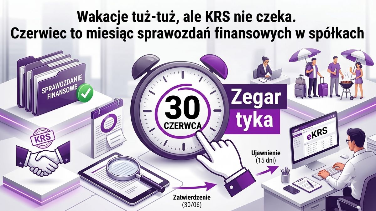 KRS nie czeka na wakacje