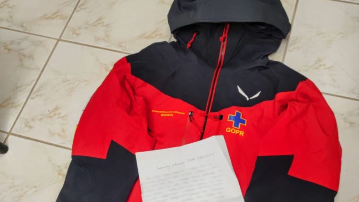 Turysta odesłał kurtkę GOPRowcom 