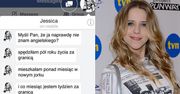Jessica broni się: "ZNAM ANGIELSKI! Mieszkałam miesiąc w Nowym Jorku!"