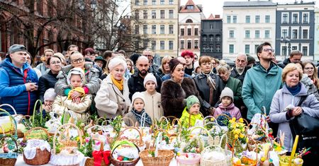 Miejska święconka przyciągnęła tłumy [fotorelacja]