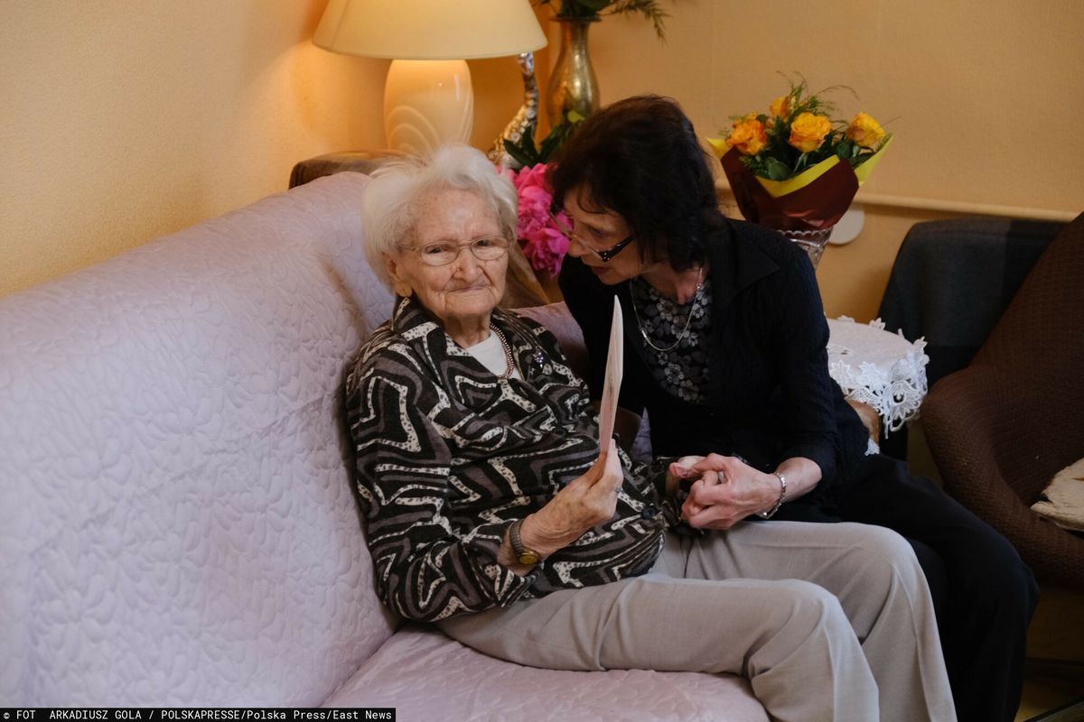 Pani Tekla Juniewicz jest najstarszą babcią w Europie 