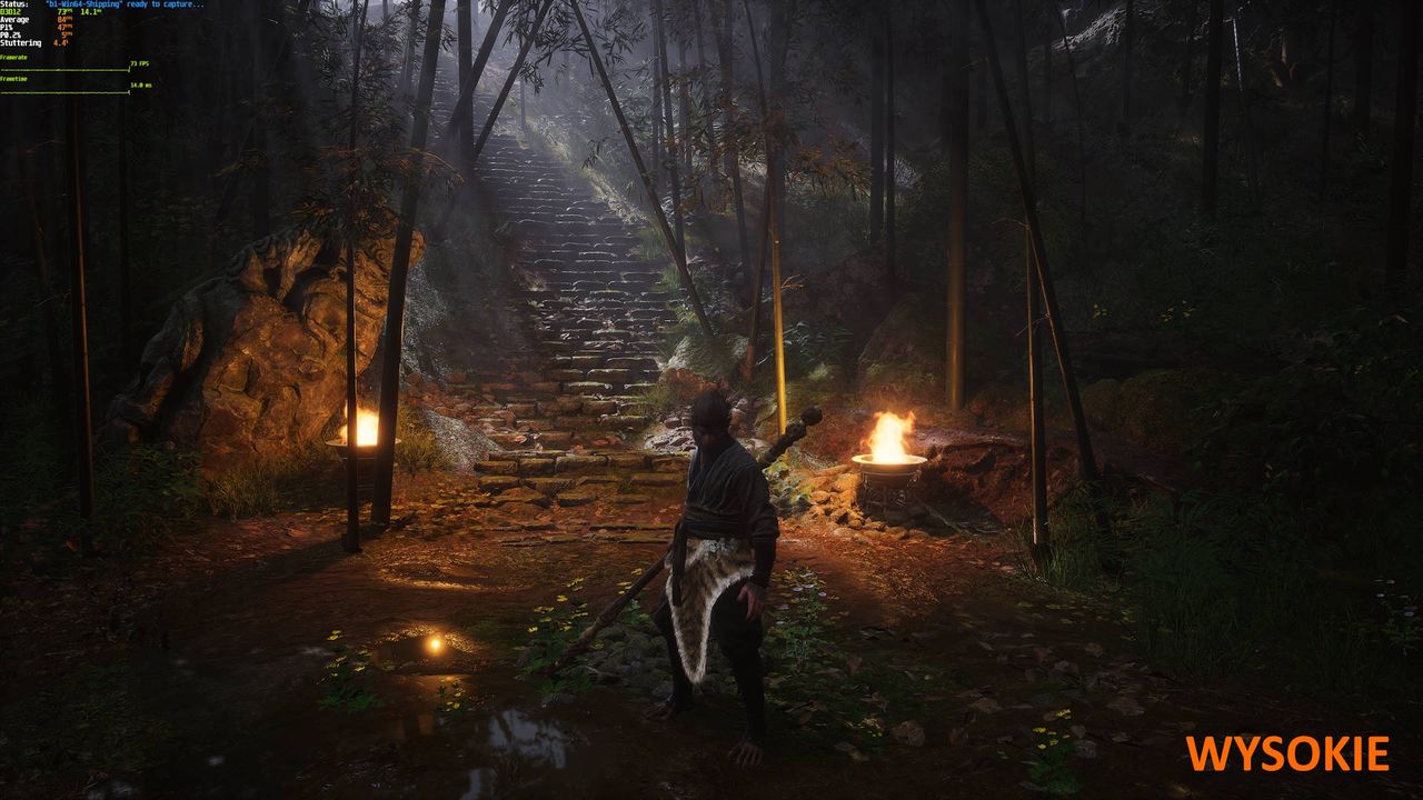 Black Myth Wukong - porównanie 4 - ustawienia wysokie