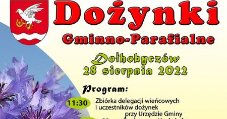 Dożynki Gminy Dołhobyczów 2022. Pokaz w wykonaniu Mariusza Pudzianowskiego i koncert Baflo