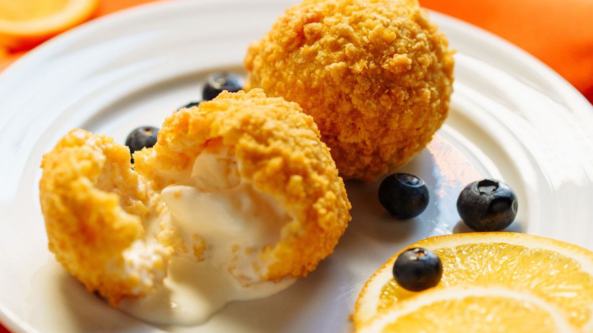 Chińskie lody smażone są jak yin i yang